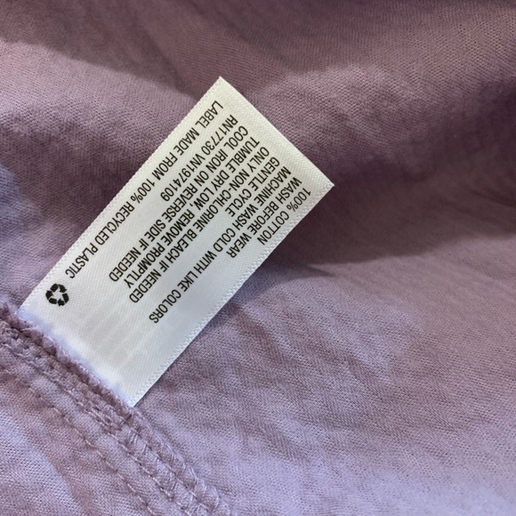 Target Wild Fable Dusty Purple Dress Corduroy size Medium Autumn - Picture 3 of 4